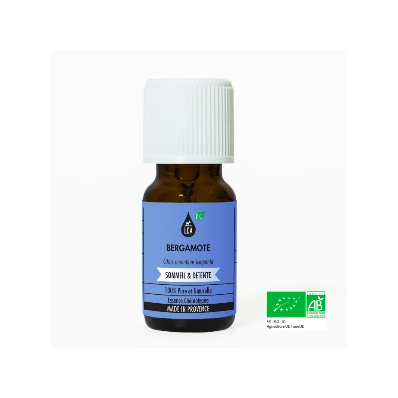 LCA Aroma | Huile Essentielle Bio Bergamote, naturelle, made in France | Alpen Para