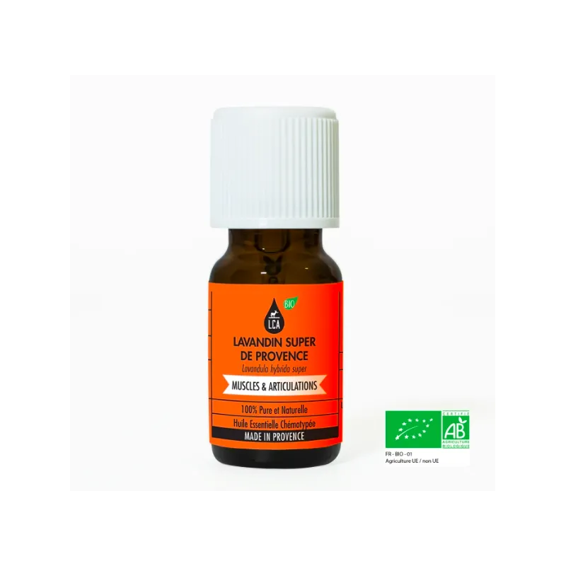 LCA AROMA | Huile Essentielle Bio Lavandin Super de Provence, naturelle, made in France | Alpen Para