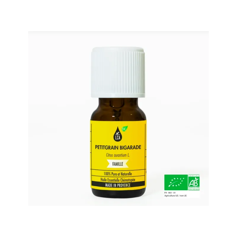 Achat Huile Essentielle Petitgrain Bigarade Bio de LCA Aroma au meilleur prix