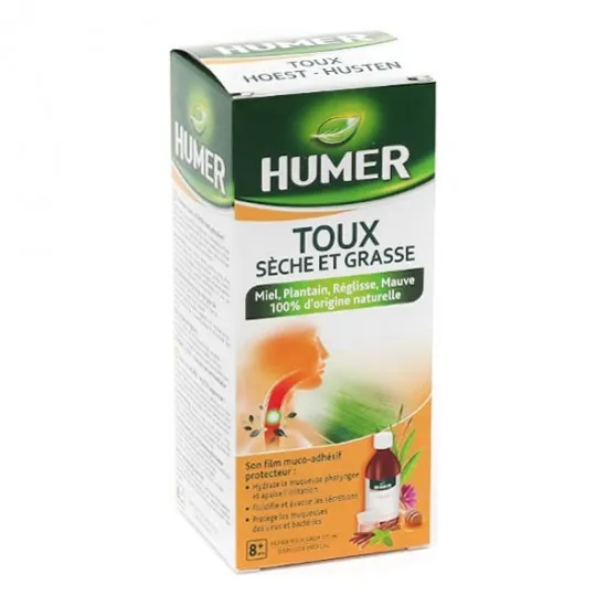 Labokapharma - Humer toux sèche et grasse sirop 170ml