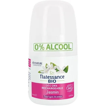 Natessance 24h Jasmine Organic Refillable Deo 50ml