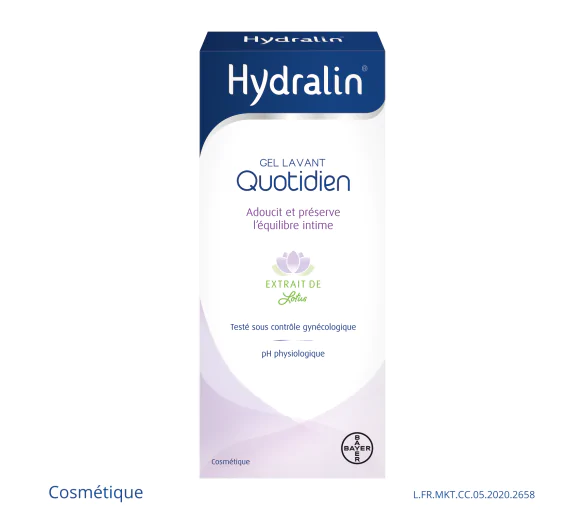 Hydralin Quotidien Gel Lavant 400ml équilibre intime