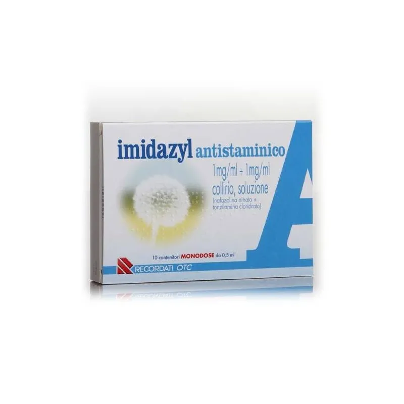 Imidazyl Collyre Antihistaminique 10 Flacons 0.5 ml