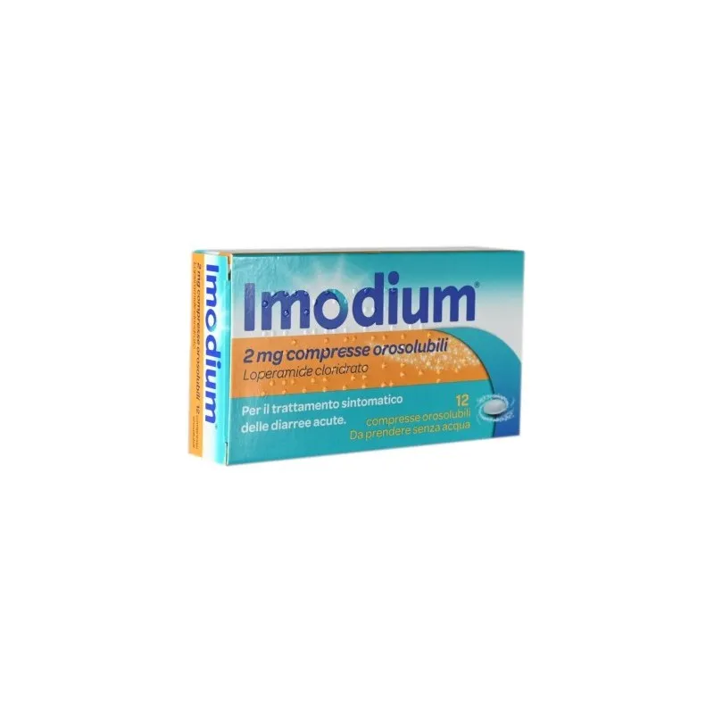 Imodium 12 Comprimés buccaux 2 mg