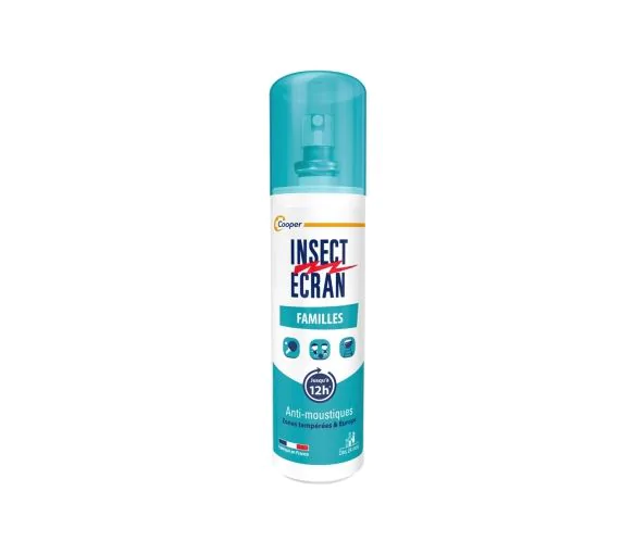 Spray répulsif anti-moustiques famille Insect écran - Spray 100 ml