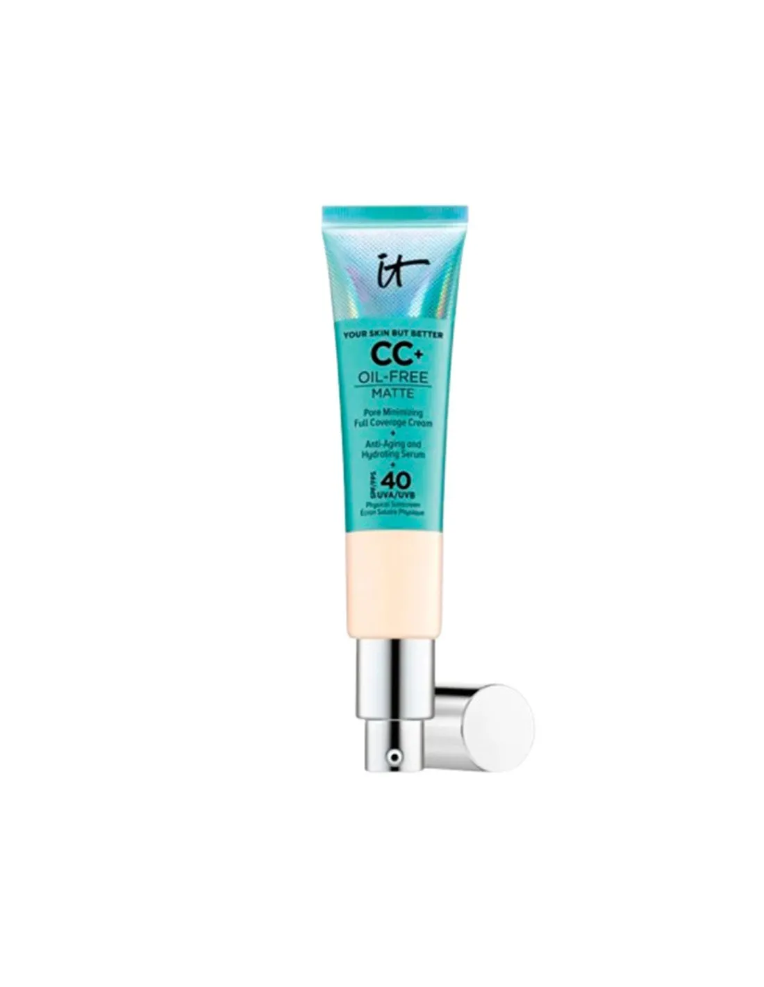 IT CC+ CREAM NATURAL OIL-FREE MATTE FOUNDATION WITH SPF40