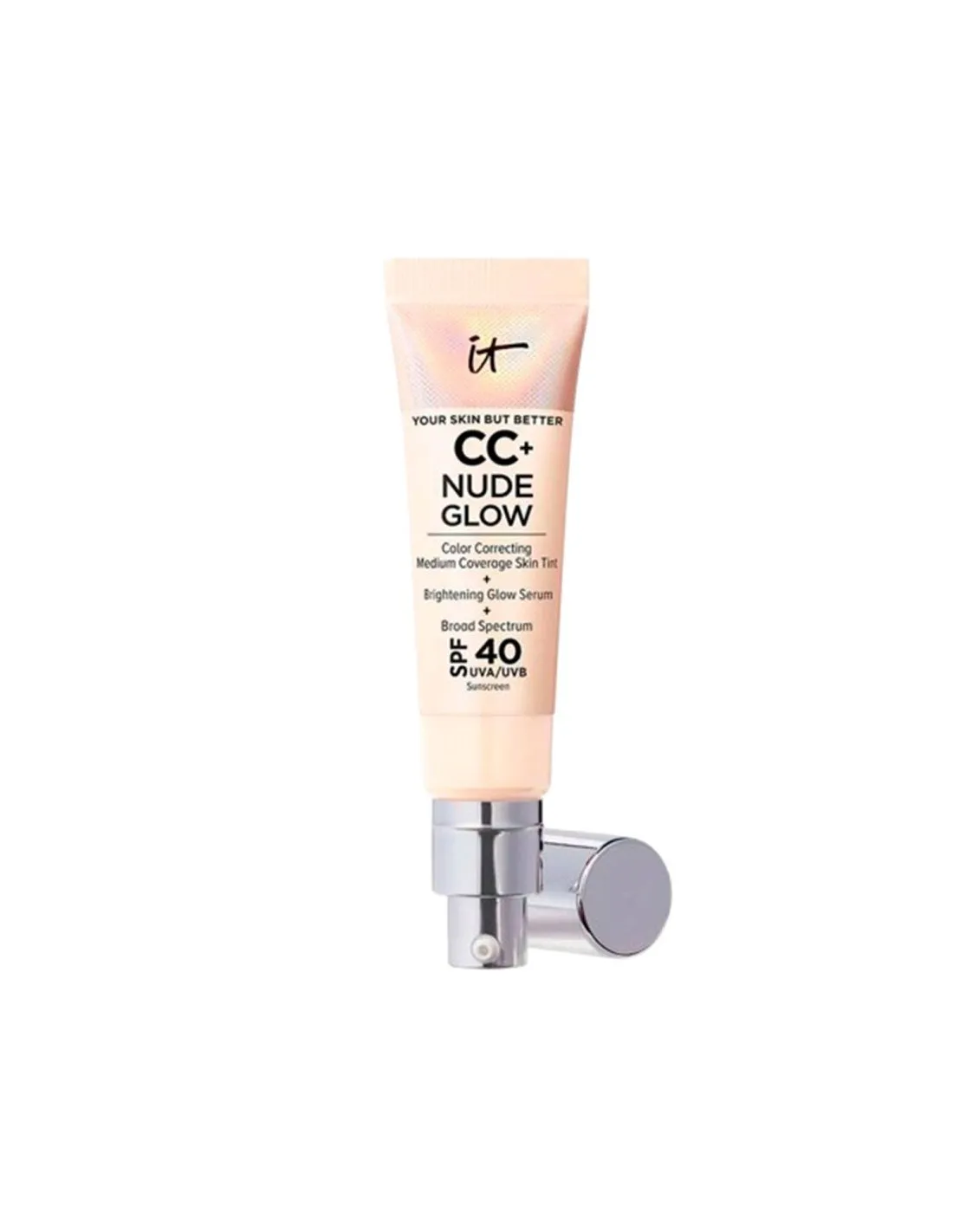 IT CC+ NUDE GLOW LIGHTWEIGHT FOUNDATION + GLOW SERUM SPF40