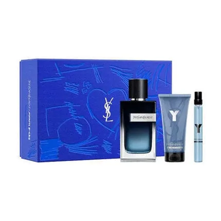 Yves Saint Laurent YSL Y + + Shower Gel Gift Set Eau de Parfum 100ml pour homme