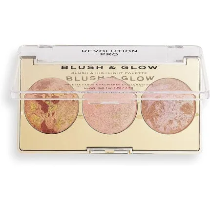 Revolution Pro Blush and Glow Peach Face Palette