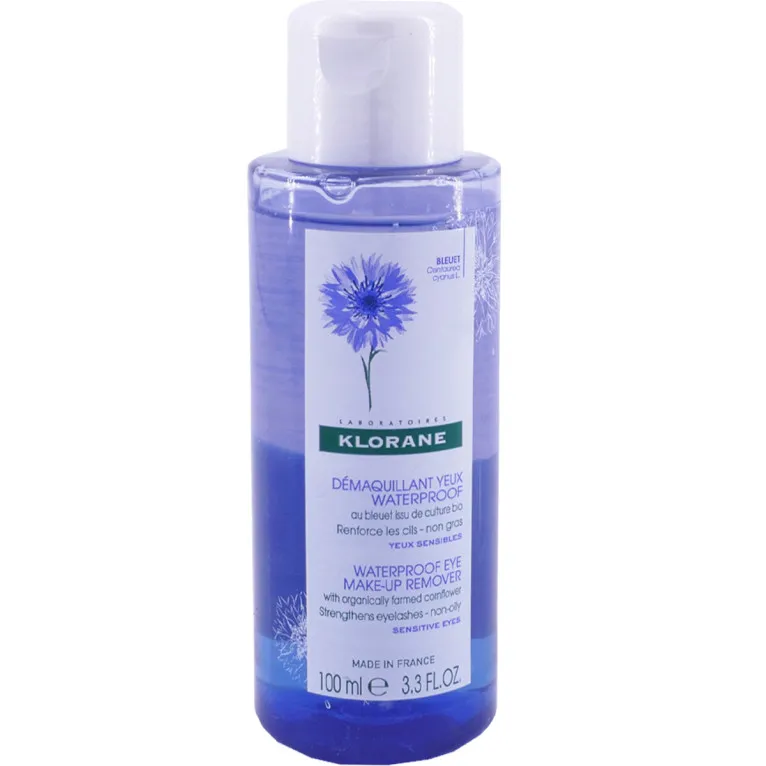 KLORANE DEMAQUILLANT YEUX WATERPROOF 100 ML BLEUET