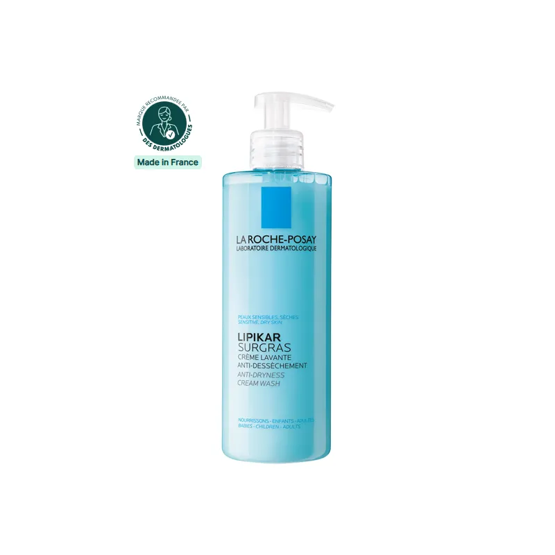 La Roche-posay Lipikar surgras crème lavante 400ml