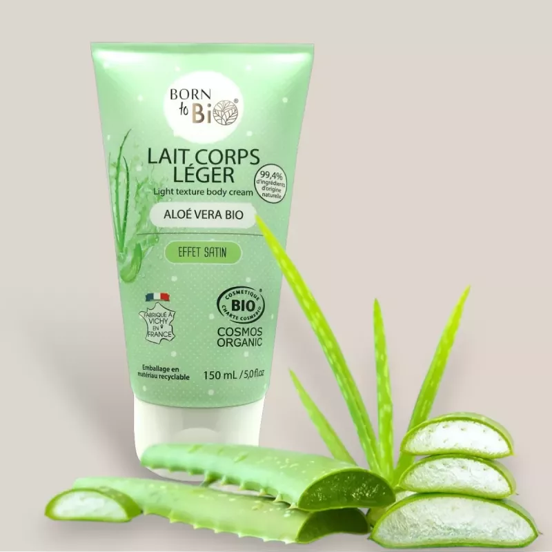 Lait Corps Léger 150ml – Born to Bio | Hydratation Fine & Effet Satiné