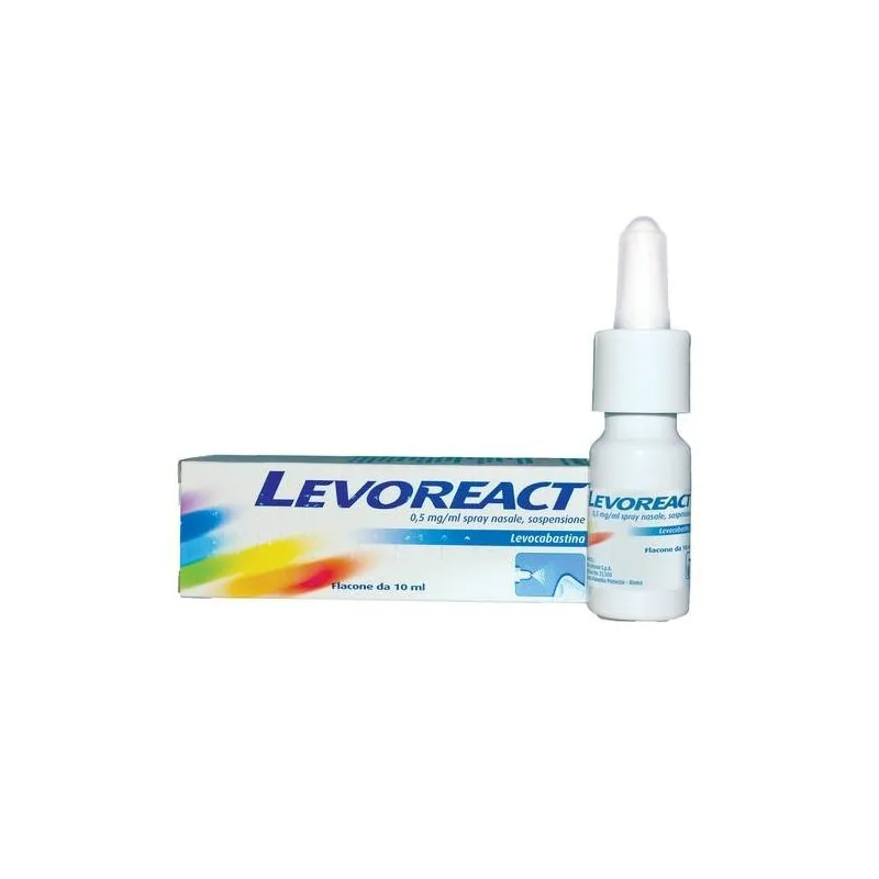 Levoreact Spray Nasal 10ml 0.5mg