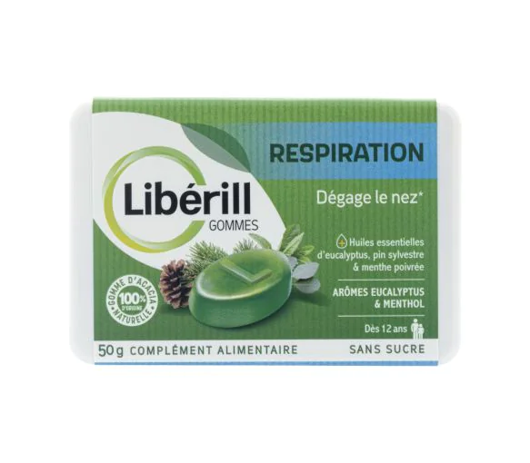 Gommes respiration Libérill - boîte de 50g