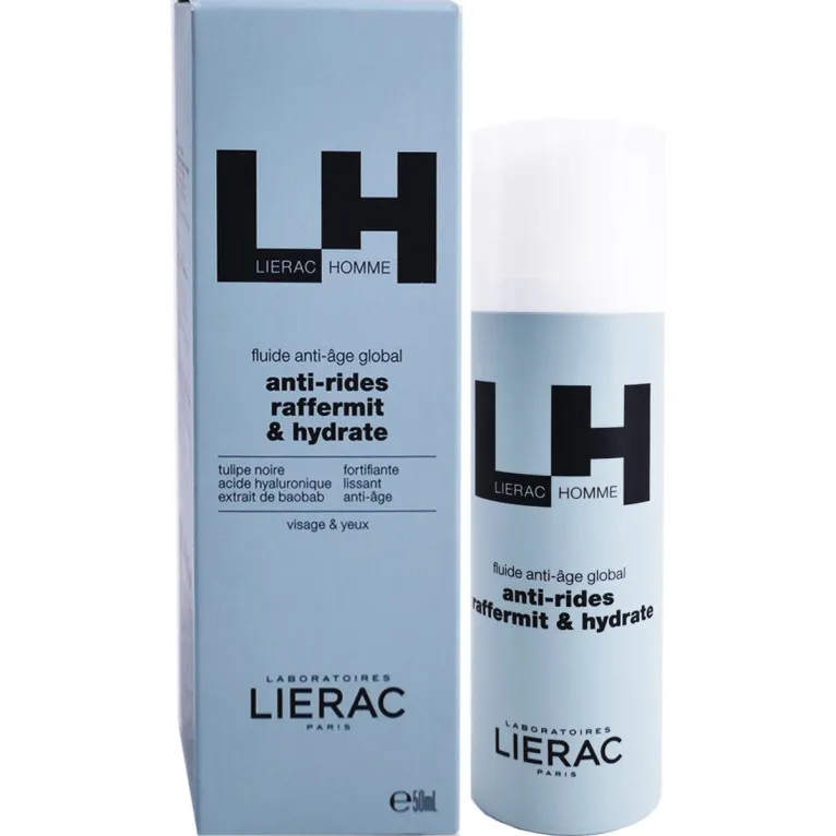 LIERAC HOMME FLUIDE ANTI AGE GLOBAL 50ML