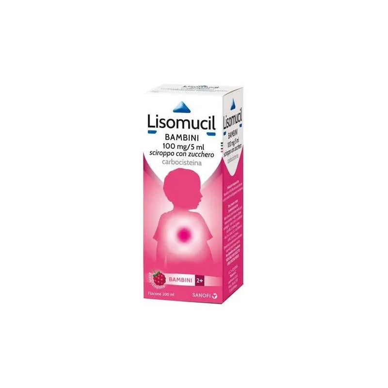 Lisomucil Enfants Sirop 100 mg / 5ml
