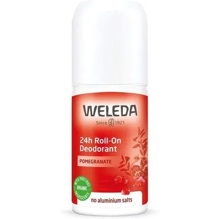 Weleda Pomegranate 24h Roll-On Deodorant 50ml Unisexe