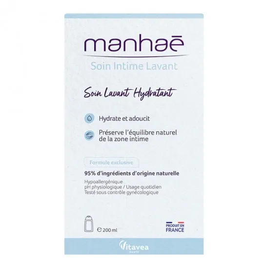 Labokapharma - Manhaé soin intime lavant hydratant 200ml