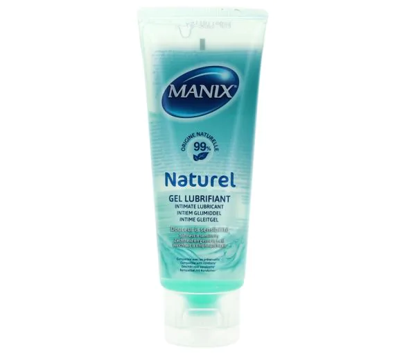 Gel lubrifiant naturel Manix - tube de 80 ml