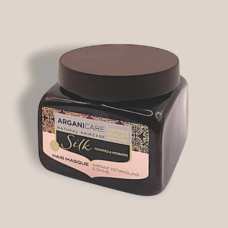MASQUE CAPILLAIRE PROTEINE SOIE - ARGANICARE - 500ml