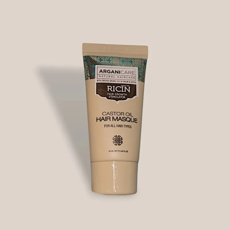 MASQUE RENFORCATEUR HUILE RICIN - ARGANICARE - 50ml