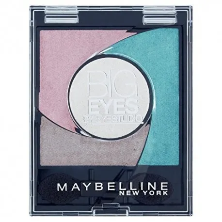 Maybelline eyestudio big eyes palette 03 luminous turquoise