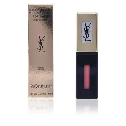 Yves Saint Laurent Vernis A Levres Pop Water Glossy Stain 218 Orange Mist