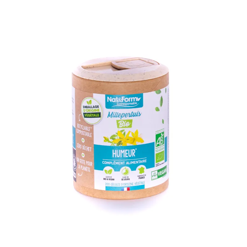 NAT&FORM | Millepertuis Bio, naturel, made in France | Parapharmacie Alpen Para