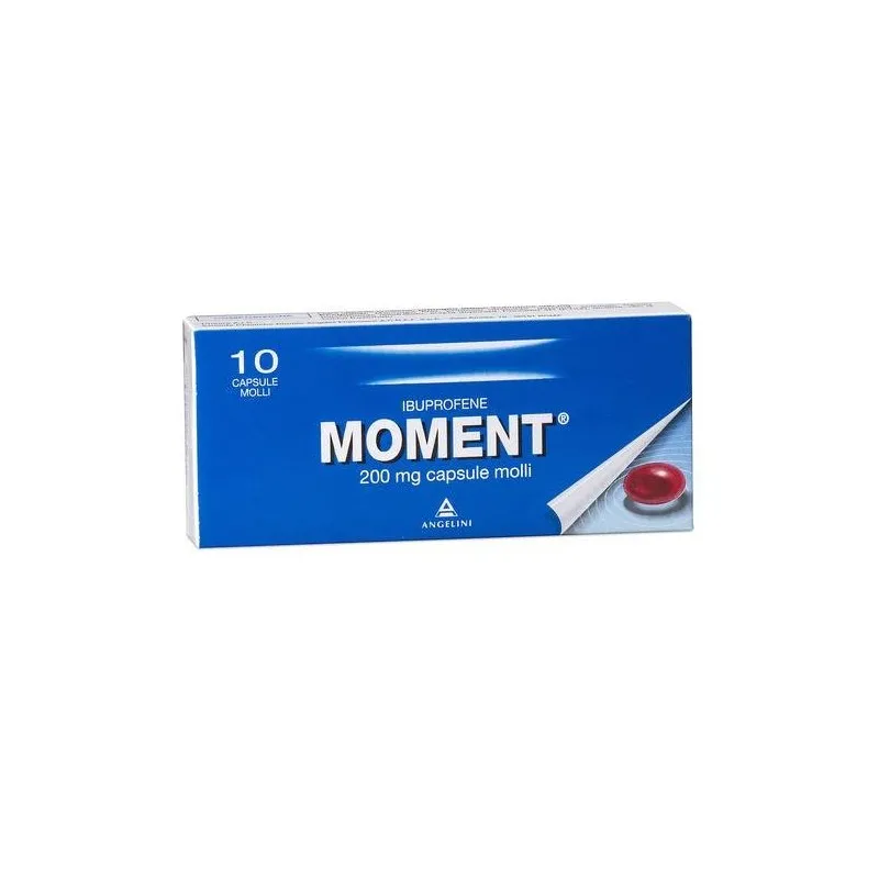 Moment 10 Capsules Molles 200 mg