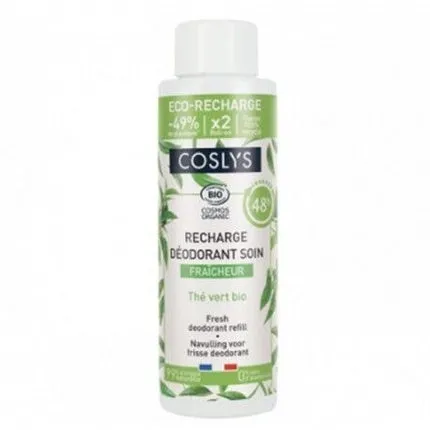Recharge déodorant soin fraîcheur Thé vert bio