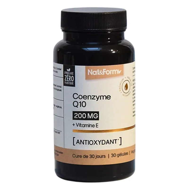 Labokapharma - Nat&Form Coenzyme Q10 - 30 gélules