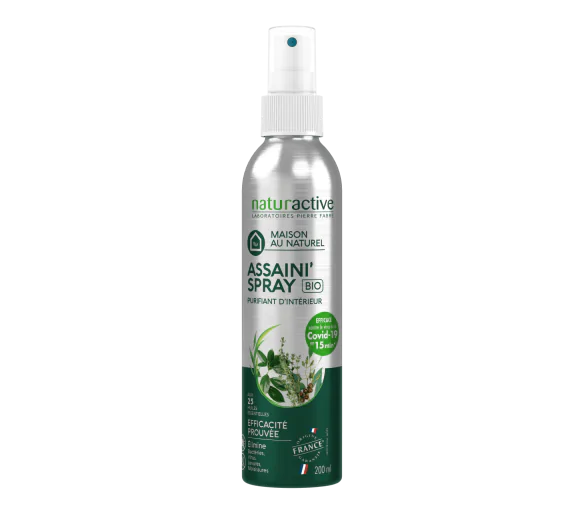 Assaini'spray aux huiles essentielles BIO Naturactive - spray de 200 ml