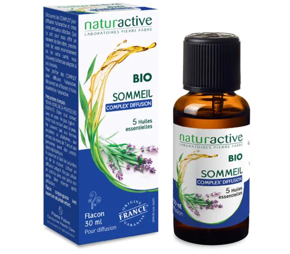 Complex' sommeil 5 huiles essentielles BIO Naturactive - flacon de 30 ml