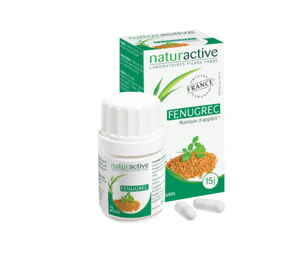 Elusanes Fenugrec Naturactive - boîte de 30 gélules