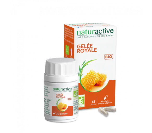 Gelée royale bio Naturactive - boîte de 30 gélules