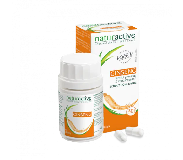 Elusanes Ginseng Naturactive - boîte de 60 gélules