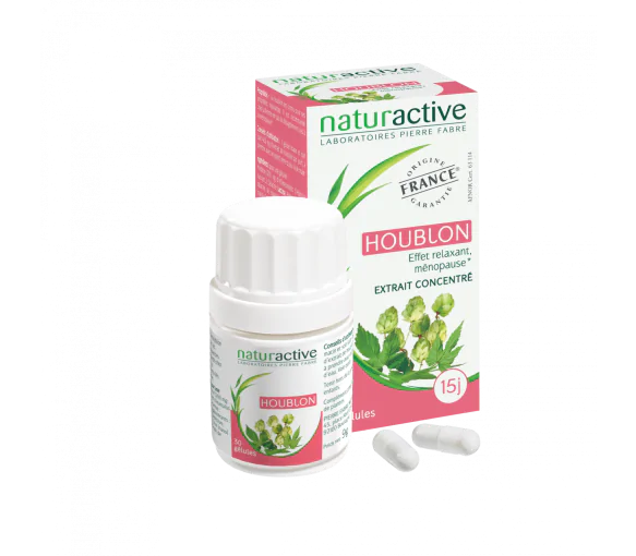 Elusanes Houblon Naturactive - boite de 30 gélules
