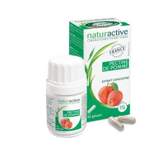 Elusanes Pectine de pomme Naturactive - boîte de 30 gélules