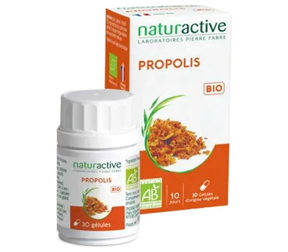Propolis bio Naturactive - boîte de 30 gélules