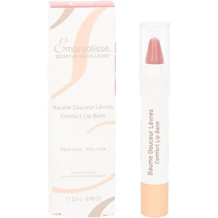 Embryolisse Secret De Maquilleurs Comfort Lip Balm Pink Nude for Women 0.08 Oz