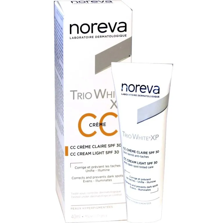 NOREVA TRIO WHITE XP CC CREME CLAIRE SPF30 40ML