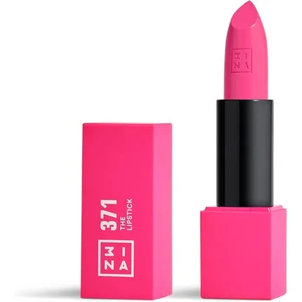 3INA Makeup The Lipstick 371 Doll Pink Lipstick with Vitamin E and Shea Butter to Nourish the Lips Long Lasting Lip Colour with Matte Finish and Creamy Texture Vegan Cruelty Free