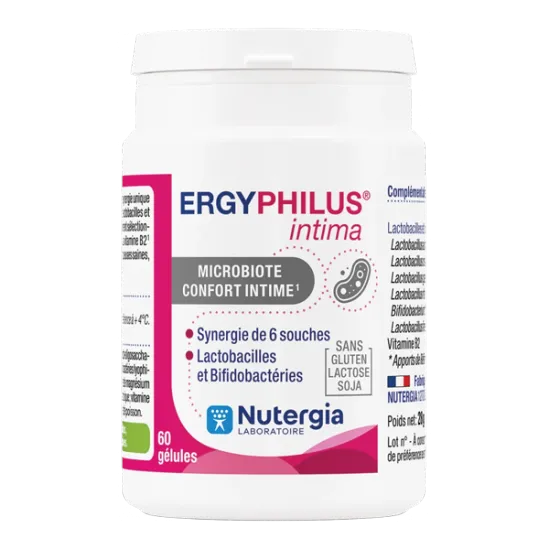 Nutergia Ergyphilus Intima 60 gélules - MyHappyPara