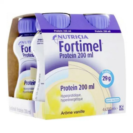 Labokapharma - Nutricia Fortimel Protein vanille 4 x 200ml