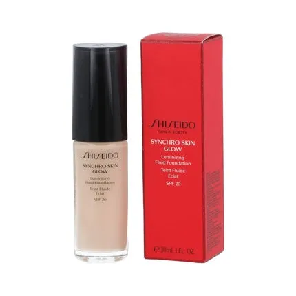 Shiseido Synchro Skin Glow Luminizing Fluid Foundation SPF20 Rose 1 30ml