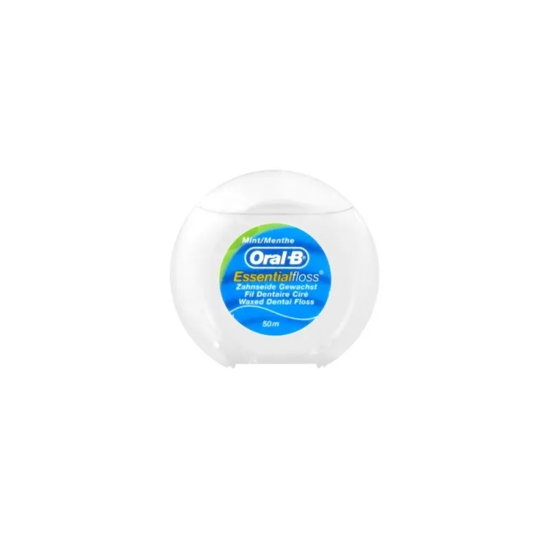 Oral B Fil Ciré Mentholé 50m | Nom de la Pharmacie en variable