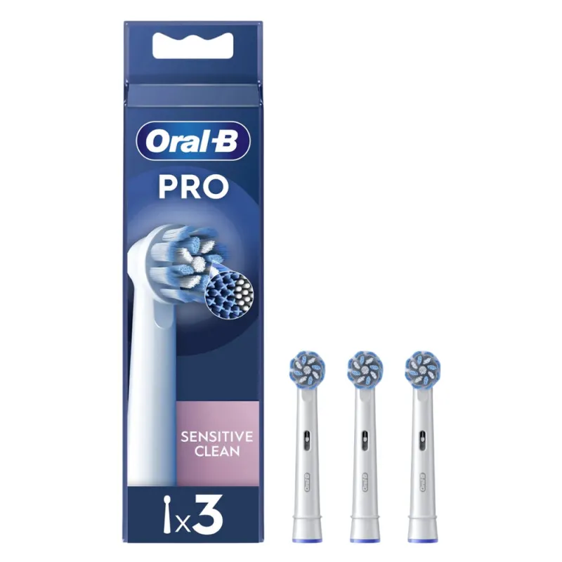 Labokapharma - Oral-B Pro Sensitive clean 3 brossettes