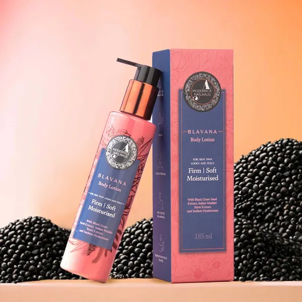 Blavana Lotion Corporelle - Hydrate, Adoucit, Raffermit la Peau Sèche, Vieillissante, Crêpée - Formule Révolutionnaire au Gramme Noir - Meilleure Lotion Corporelle pour la Peau Mature du Corps - Avec des Ingrédients Cliniquement Prouvés