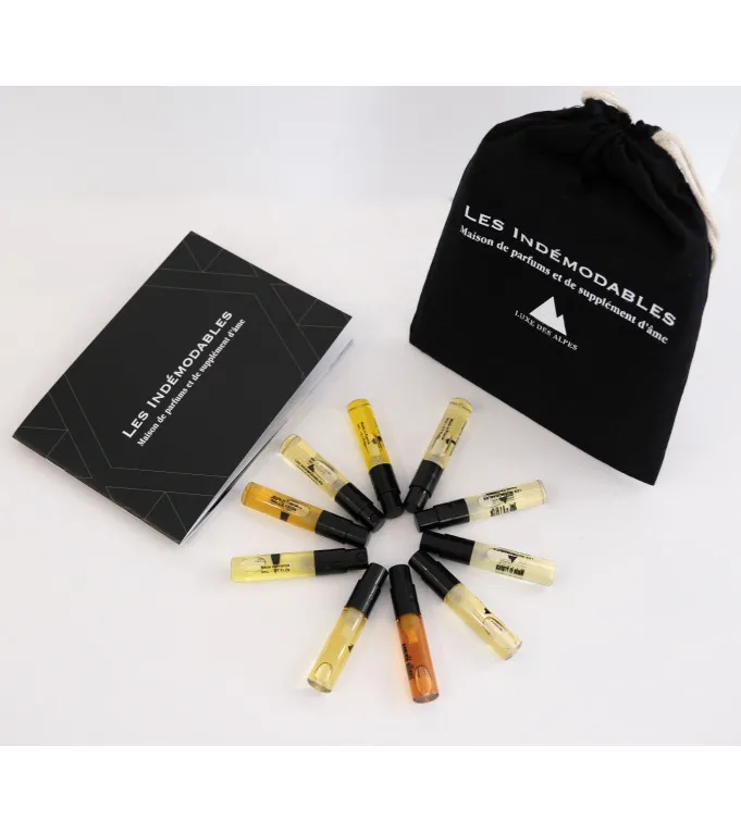 PACK DECOUVERTE (9 X 3,5ML + 1 Patchouli Noisette) Les Indémodables