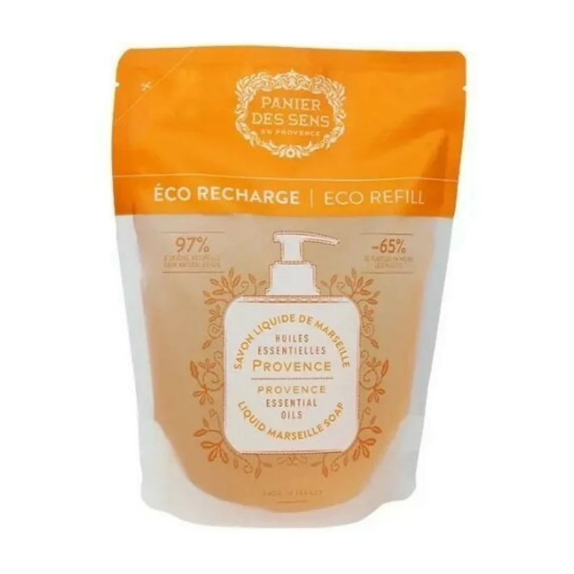 Eco-Recharge Savon Liquide De Marseille - Provence Adoucissante 500 ml